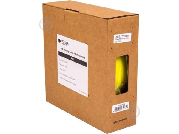 EXD 3D-utskrift plast ABS, 1,75 mm, 1 kg, gul