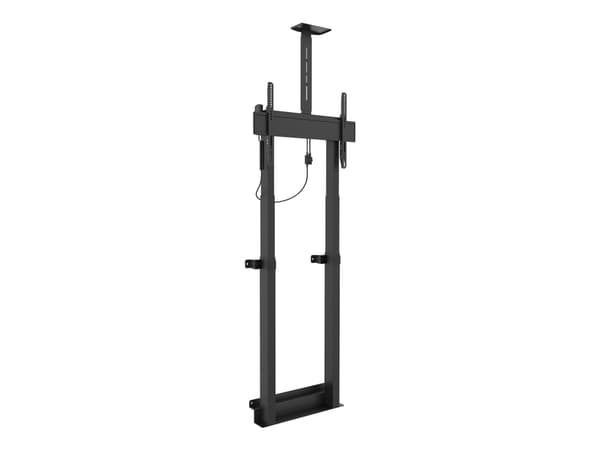 Multibrackets M - Stativ - motorisert - for LCD-TV - 90 kg - svart - skjermstørrelse: 32"-90" - veggmonterbar, gulvmonterbar