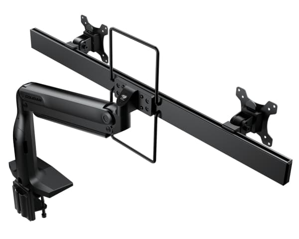 COUGAR Gaming DUO35, Klemme/malje, 20 kg, 88,9 cm (35"), 100 x 100 mm, Høydejustering, Sort