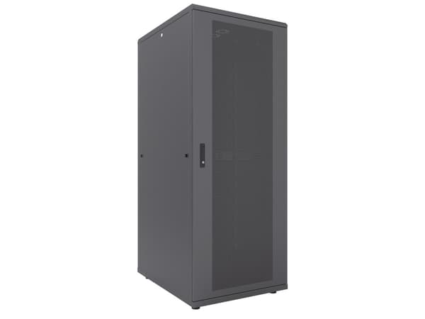 Intellinet 715317, Itseseisova teline, 42U, 1500 kg, Säädettävät jalat, 152 kg, Musta