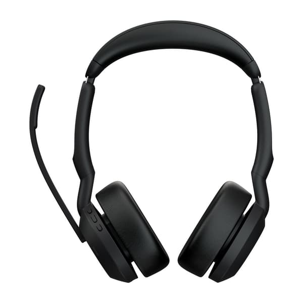 Jabra 25599-989-989 hörlur och headset Kabel & Trådlös Huvudband Kontor/callcenter Bluetooth Laddningsställ Svart