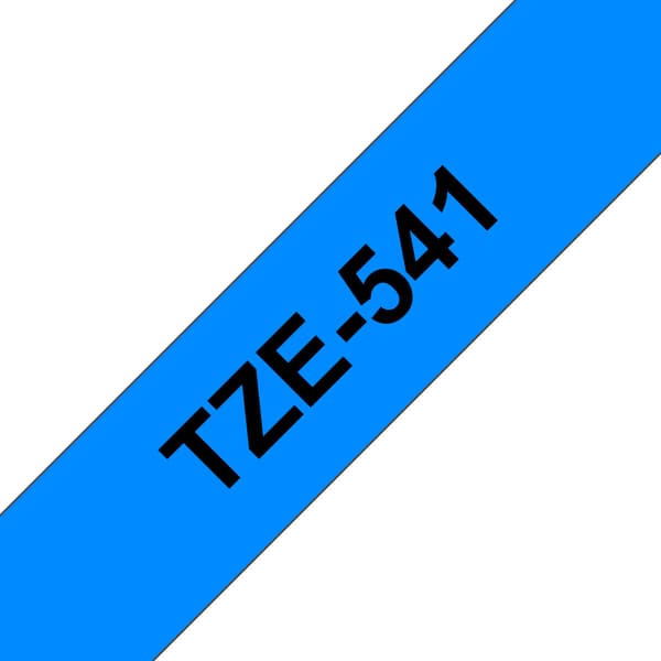 Brother TZE-541 etikett-tejp Svart på blått