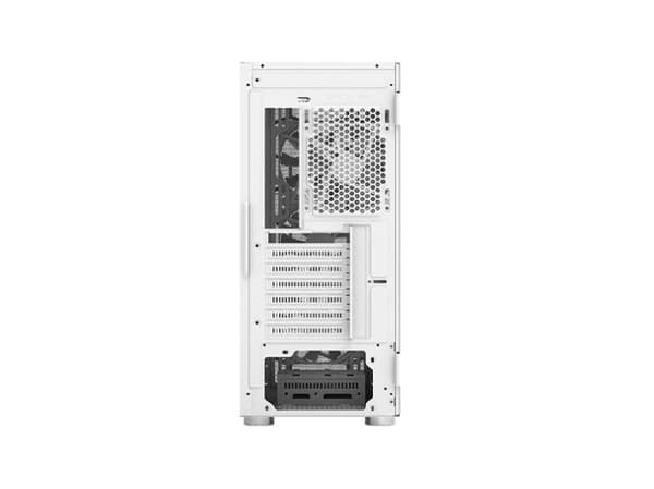 Montech X3 Glass Midi-Tower, RGB, Tempered Glass - white Valkoinen