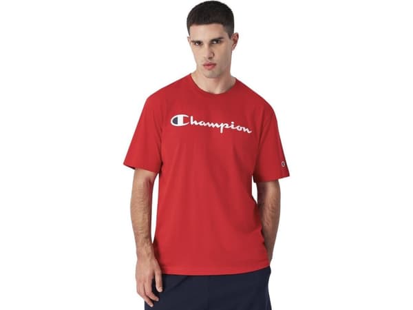 Champion T-skjorte for menn Champion SS T-skjorte rød 220256 RS054 M