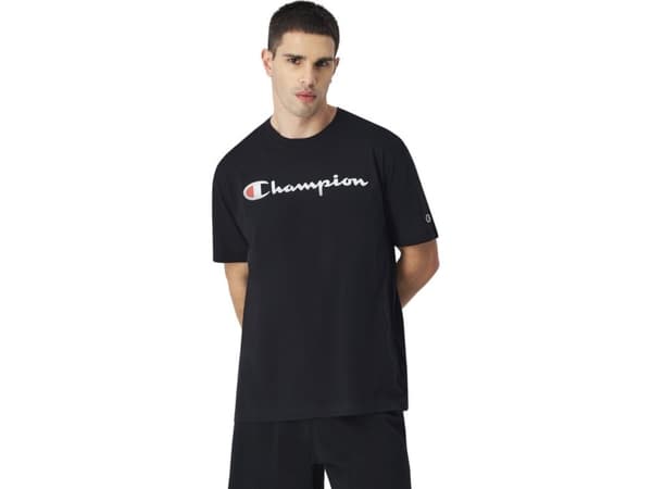 Champion T-skjorte for menn Champion SS Tee svart 220256 KK001 XL