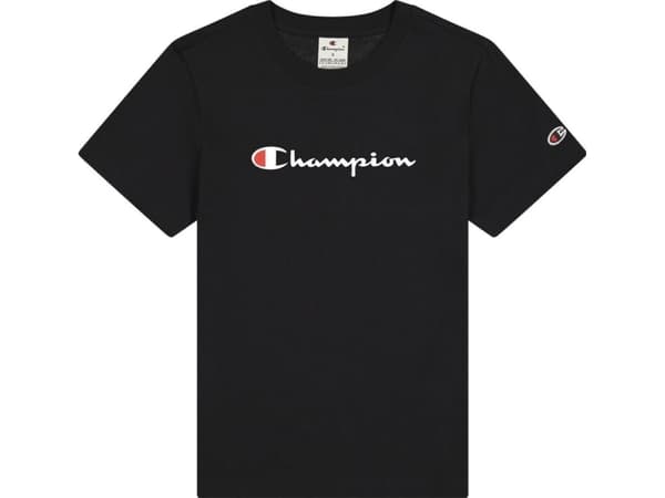 Champion T-skjorte for kvinner Champion SS Tee svart 117534 KK001 M