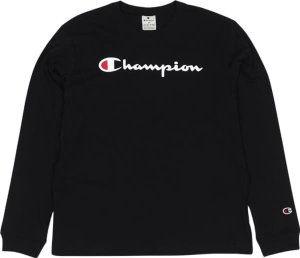 Champion Koszulka męska Champion Crewneck Long Sleeve czarna 220257 KK001 XL