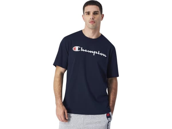 Champion Herr Champion SS Tee marinblå 220256 BS501 L T-shirt