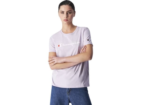 Champion T-shirt för kvinnor Champion SS Tee lila 117534 VS057 L