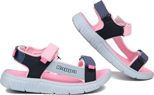 Kappa trekkingsandaler for barn Kappa Kana MF rosa-grå 260886MFK 6117 27