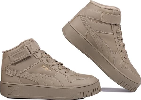 Puma damskor Carina Street Mid WTR beige 398050 03 38