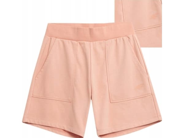 4f Shorts för män 4F M074 lax 4FSS23TSHOM074 64S M