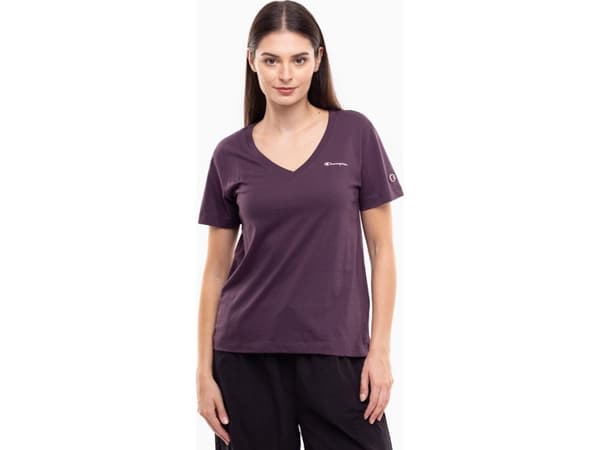 Champion naisten t-paita violetti 117536 VS503 S