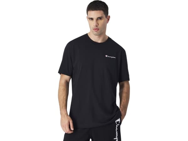 Champion t-shirt för män Champion SS Tee svart 220264 KK001 L