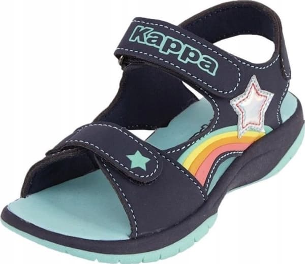 Kappa Barnsandaler Kappa Pelangi G marinblå och mint 261042K 6737 27
