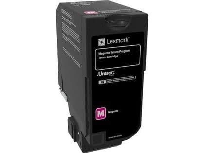 Lexmark 74C20M0, 3000 sider, Fiolblå, 1 stykker