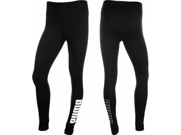 Puma Legginsy damskie Puma Power Logo sort 589544 51 S