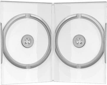 MediaRange - Lagring - DVD-fodral - kapacitet: 2 CD, 2 DVD - klar