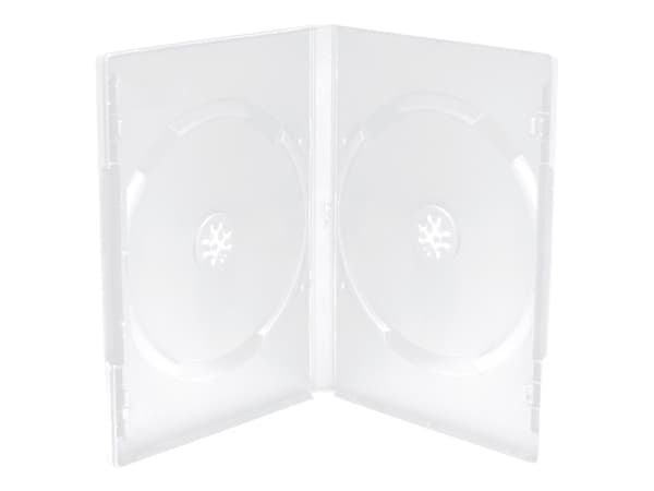 MediaRange - Lagring - DVD-fodral - kapacitet: 2 CD, 2 DVD - klar