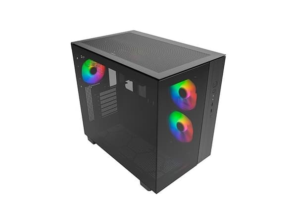 Montech KING 65 PRO PC Case, Midi-Tower, ATX, ARGB, Tempered Glass -black Svart