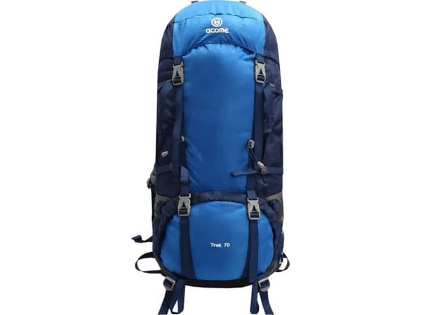 Linkbasic tursekk Acome Trek 70L blå tursekk