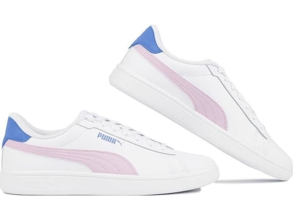 Puma Smash 3.0 Kids' Shoes White 392031 13 37.5