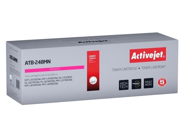 Activejet ATB-248MN, 1000 sider, Fiolett, 1 stykker
