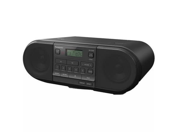 Panasonic RX-D500, Bærbar, FM, Automatisk tuning, 20 W, Tung, Soft (myk), Vocal (Stemme), MP3