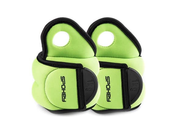 Spokey Velcro vikter Cross Form IV grön 1kg