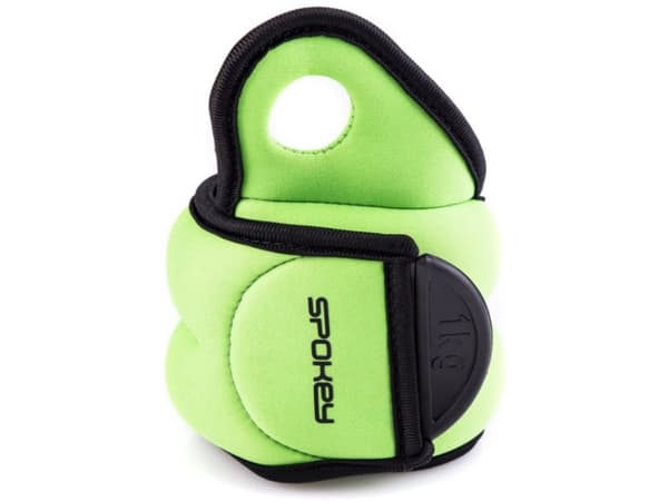 Spokey Velcro vikter Cross Form IV grön 1kg