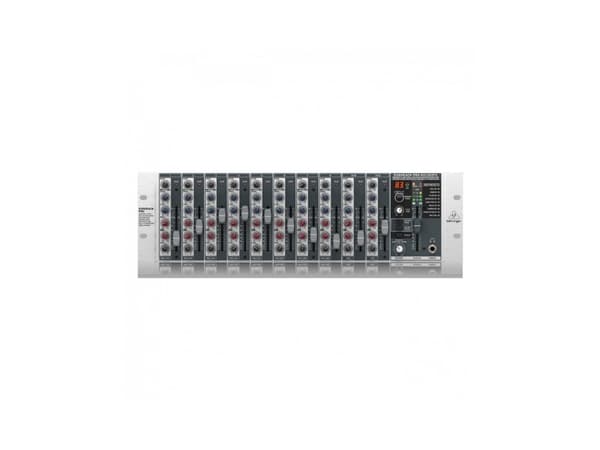 Behringer RX1202FX V2, 12 kanaler, Rackmontering, 18 W, Grå