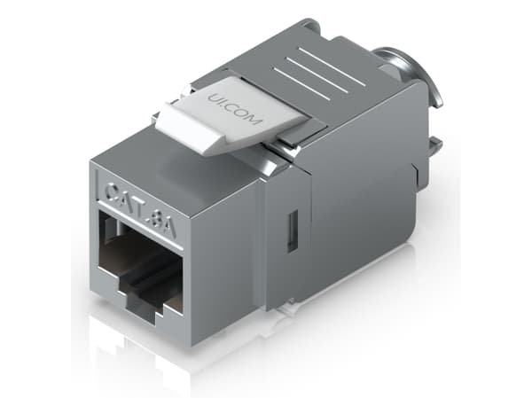 Ubiquiti - Nettverkkontakt - RJ-45 (hunn) nøkkelsky - CAT 6a (en pakke 12)