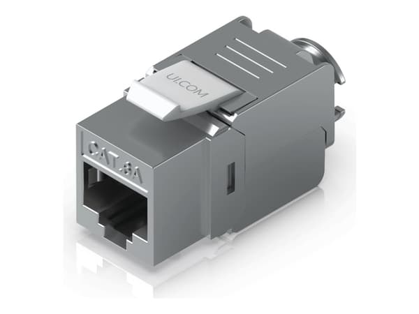 Ubiquiti - Nettverkkontakt - RJ-45 (hunn) nøkkelsky - CAT 6a (en pakke 12)