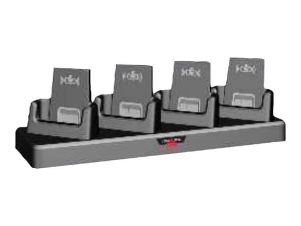 Datalogic - Ladedokk - 4-plass, trådløs - utgangskontakter: 4