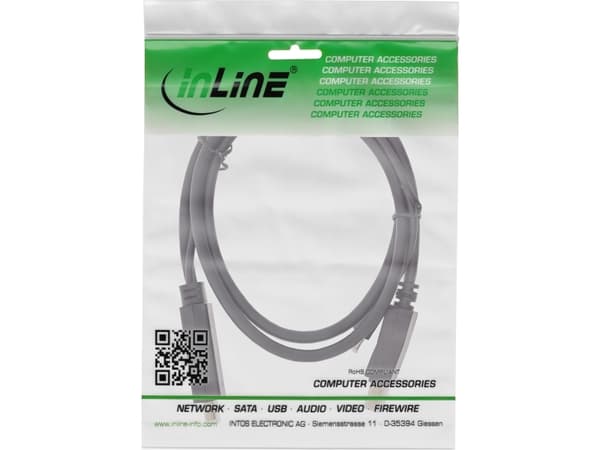 InLine 17164I, aktiv videokonverter, svart, 1,5 m, 3840 x 2160 piksler, 3840x2160@30fps, HDMI
