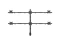 Pikkukuva 1 / 2: SpeaKa Professional SP-MM-1010 6x Näyttöpöytä 43,2 cm (17) - 81,3 cm (32) Musta (RAL 7001) Kallistettava ja kääntyvä