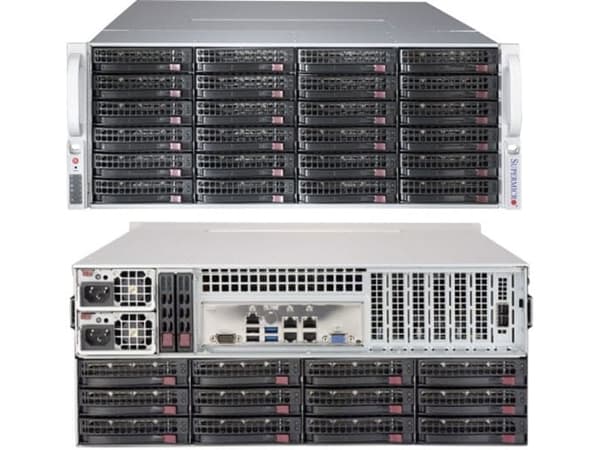 Supermicro 847BE1C12, Ställning, Server, Svart, 1600 W, 3.5", 5 - 35 ° C Svart