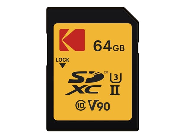 Kodak SD 64GB UHS-II U3 V90 Ultra Pro