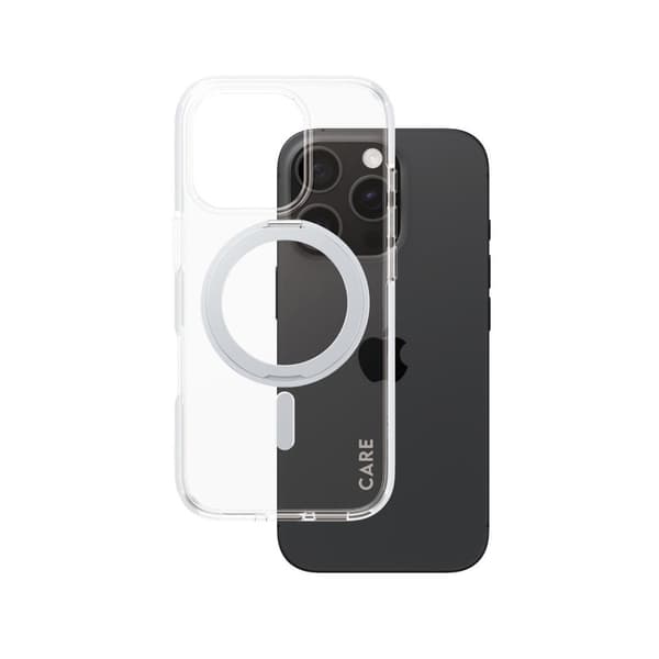 CARE by PanzerGlass-  Case - Transparent  MagSafe - iPhone 16 Pro