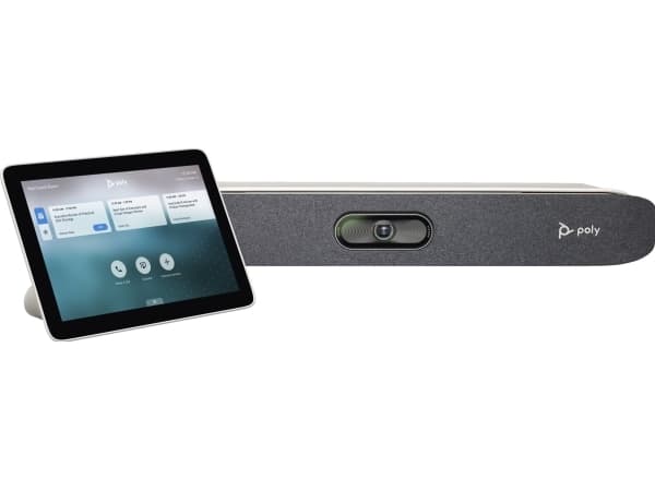 Poly Studio X30 - Alt-i-ett-videobar (Poly TC8-kontroller, videolinje) - Zoom Certified, Certified for Microsoft Teams, Google Meet Certified