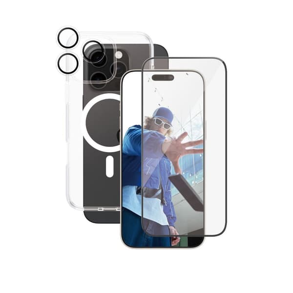 CARE by PanzerGlass - Flagship 3-in-1 Bundle - iPhone 16 Pro Max
