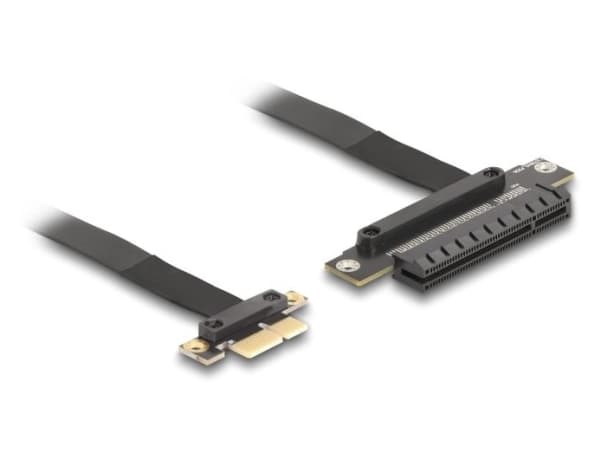 DeLOCK 81496, PCIe, PCIe, Male, Black, 0.3 m, 1 pc(s)