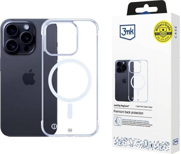 3MK Etui Just20g MagCase do Apple iPhone 16 Pro Max