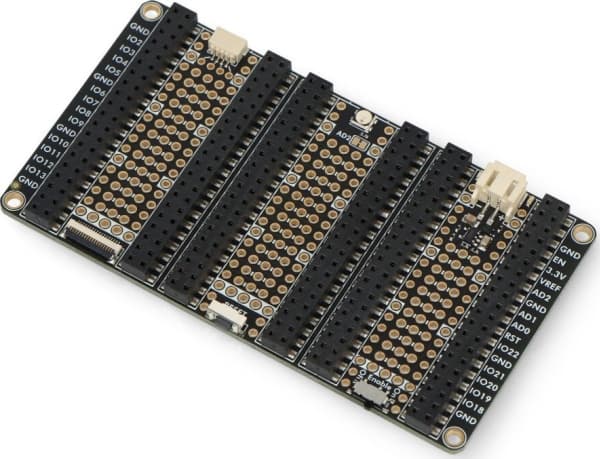 Green Cell Proto Tripler PiCowbell – Raspberry Pi Pico/PicoW prototyper – STEMMA QT/Qwiic – Adafruit 5967