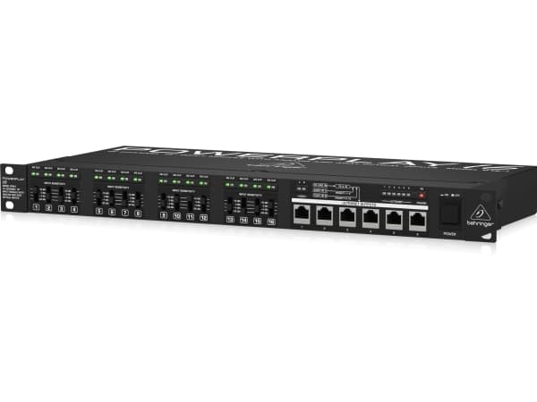 Behringer P16-I, 16 kanaler, 35 W, Svart