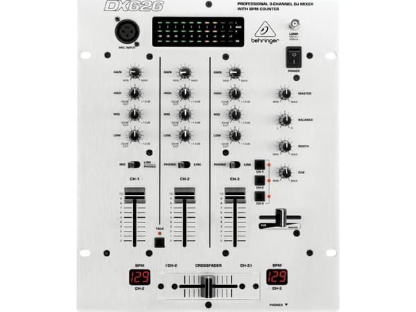 Behringer DX626, XLR, AC, 100 - 120, 200 - 240 V, LED, 254 mm, 305 mm