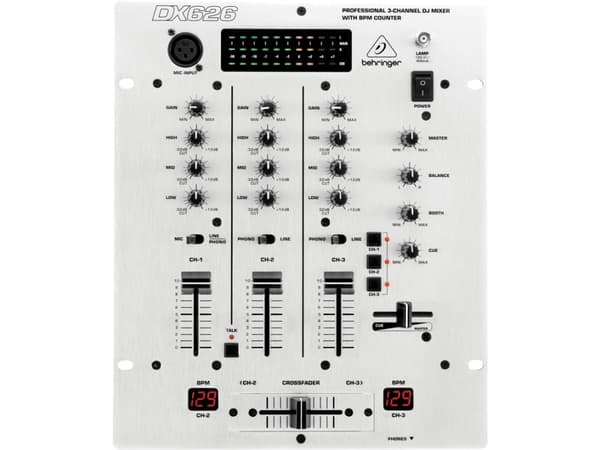 Behringer DX626, XLR, AC, 100 - 120, 200 - 240 V, LED, 254 mm, 305 mm