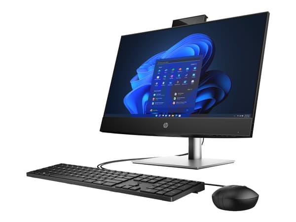 HP ProOne 440 G9, 60.5 cm (23.8"), Full HD, Intel® Core™ i3, 16 GB, 512 GB, Black, Silver musta, Hopea