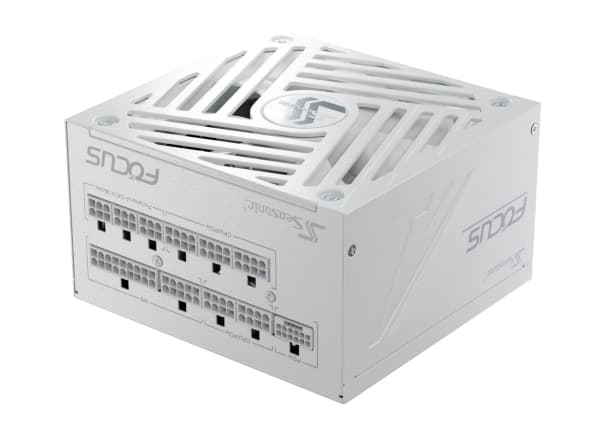 Seasonic FOCUS GX White ATX 3 (2024) 850 - Strømforsyning (intern) - ATX12V 3.1/ EPS12V - 80 PLUS Gold - AC 100-240 V - 850 watt - hvit