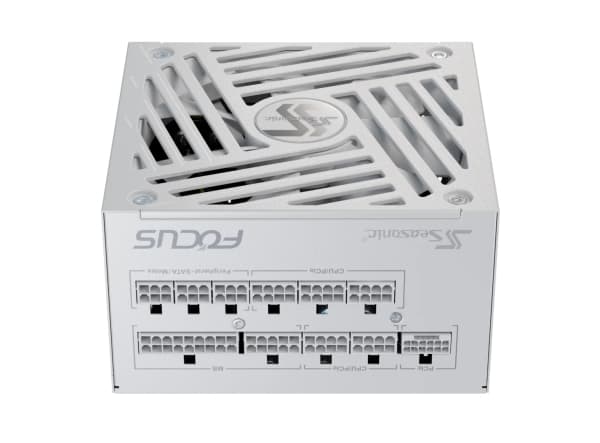 Seasonic FOCUS GX White ATX 3 (2024) 850 - Strømforsyning (intern) - ATX12V 3.1/ EPS12V - 80 PLUS Gold - AC 100-240 V - 850 watt - hvit